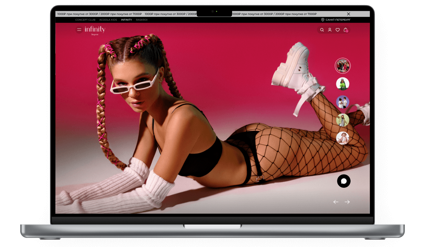 Concept Group: Infinity Lingerie